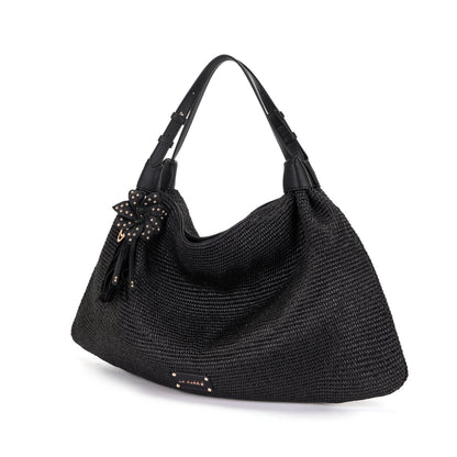 Borsa shopping La Plage Black - Immagine 2