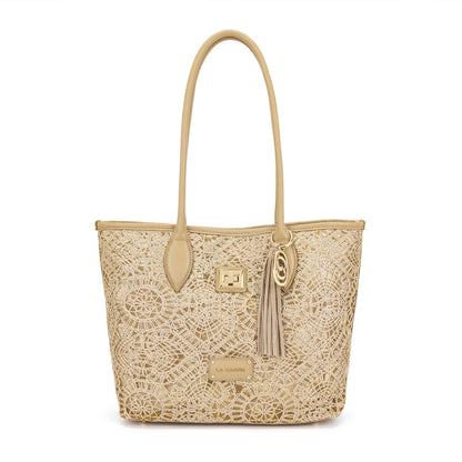 Borsa shopping Versailles Beige