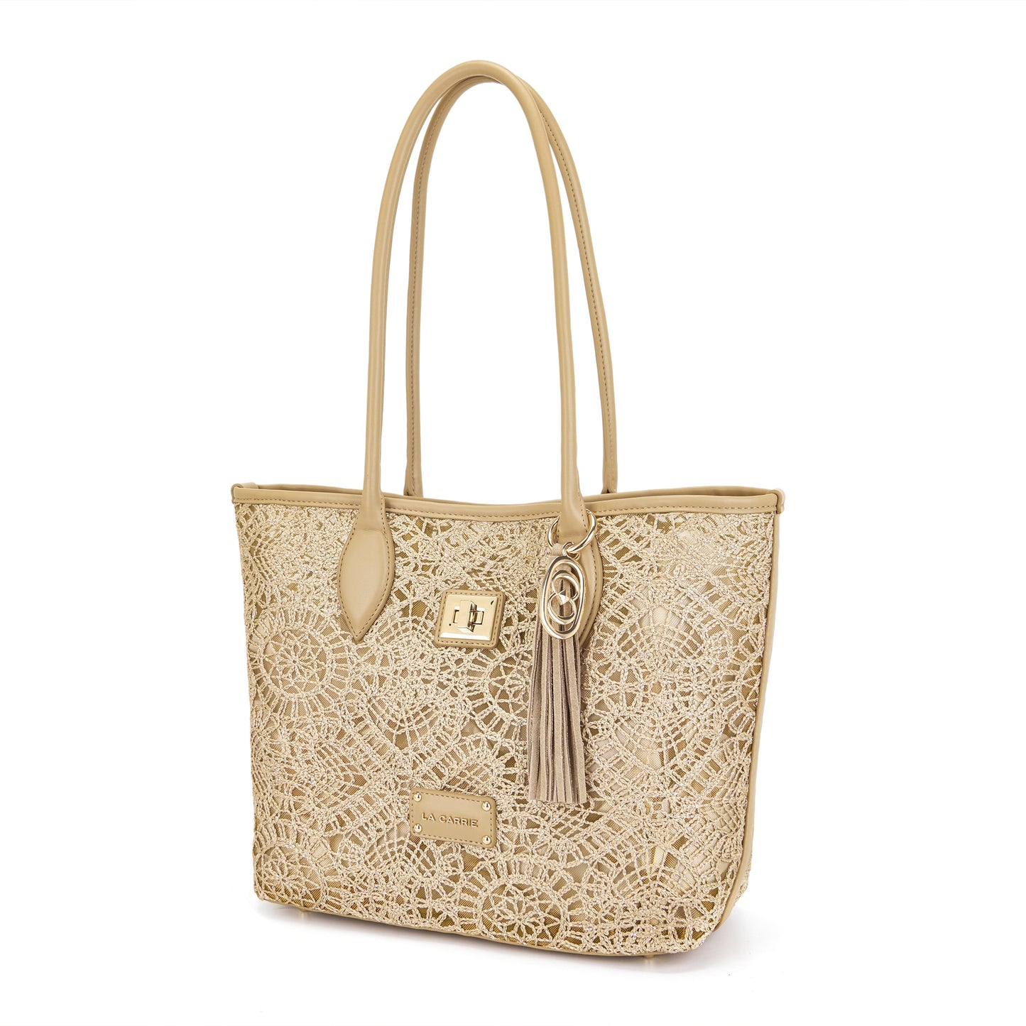 Borsa shopping Versailles Beige - Immagine 2