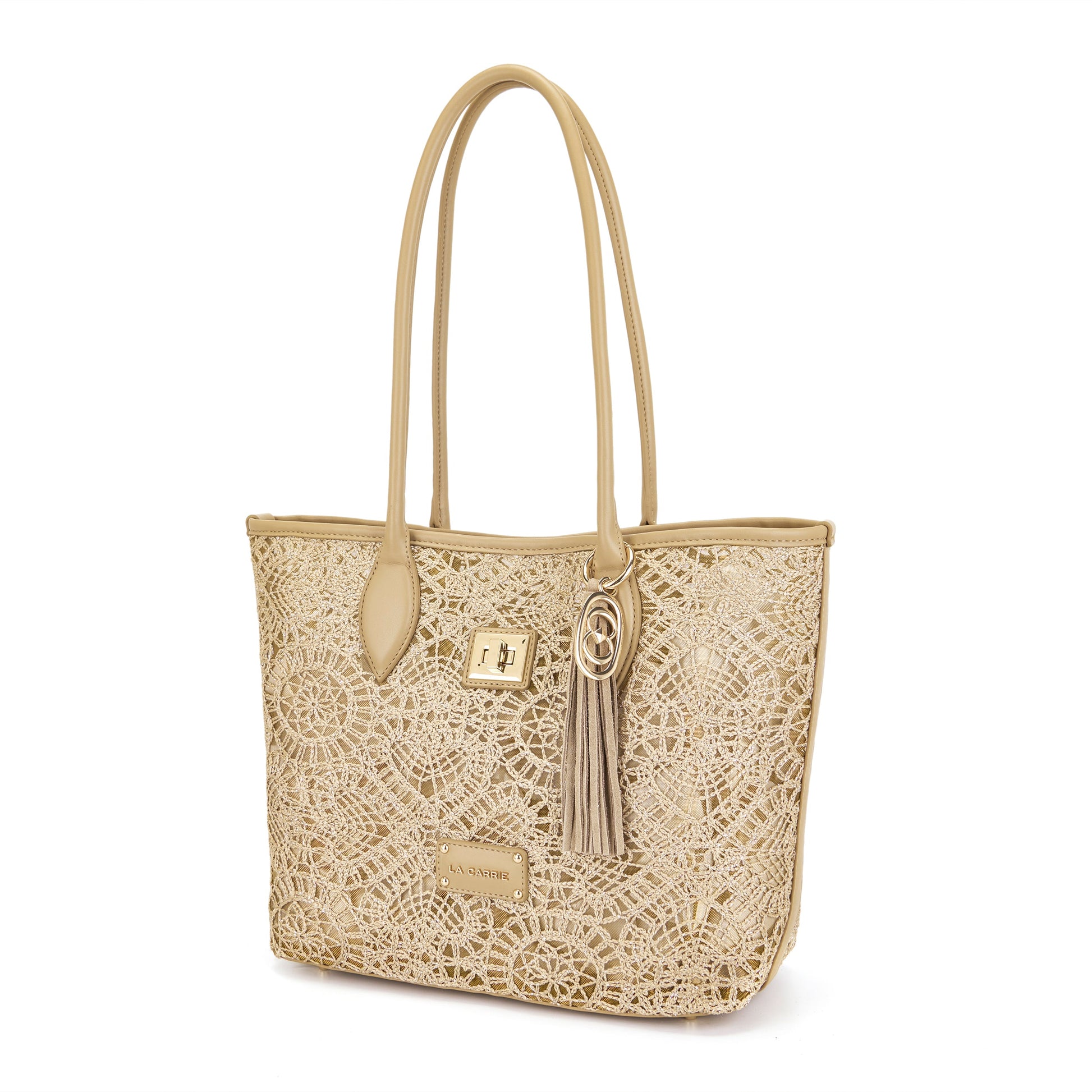 Borsa shopping Versailles Beige - Immagine 2