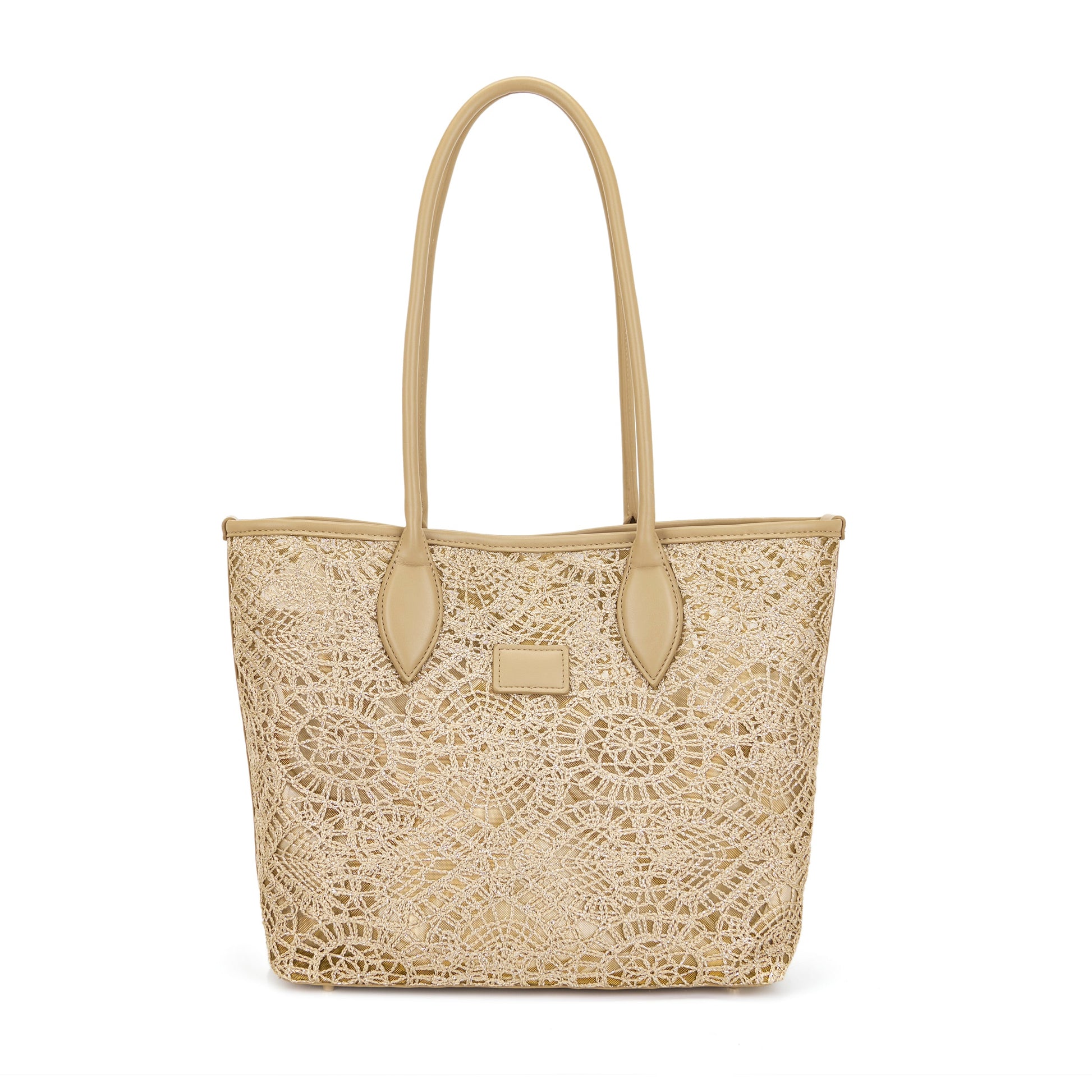 Borsa shopping Versailles Beige - Immagine 3