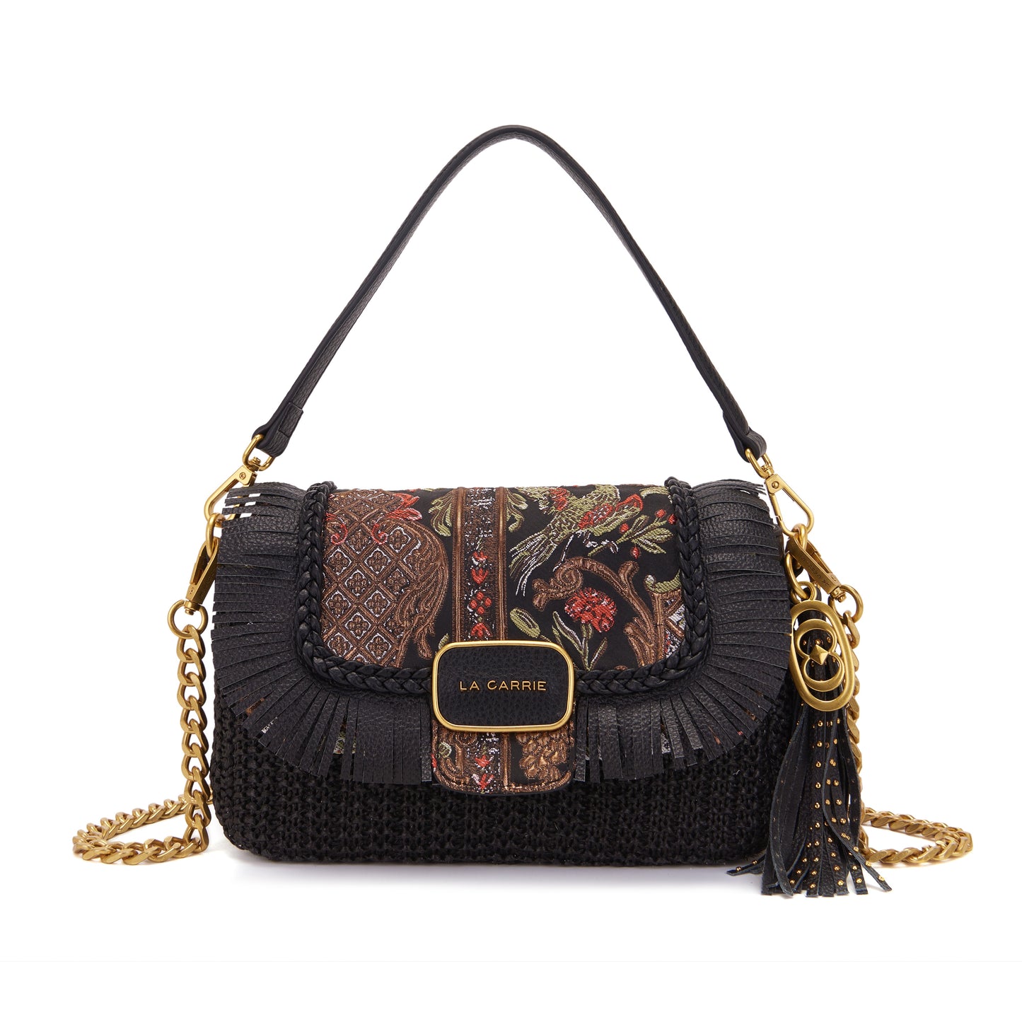 Borsa a spalla Arabesque Black - Immagine 6