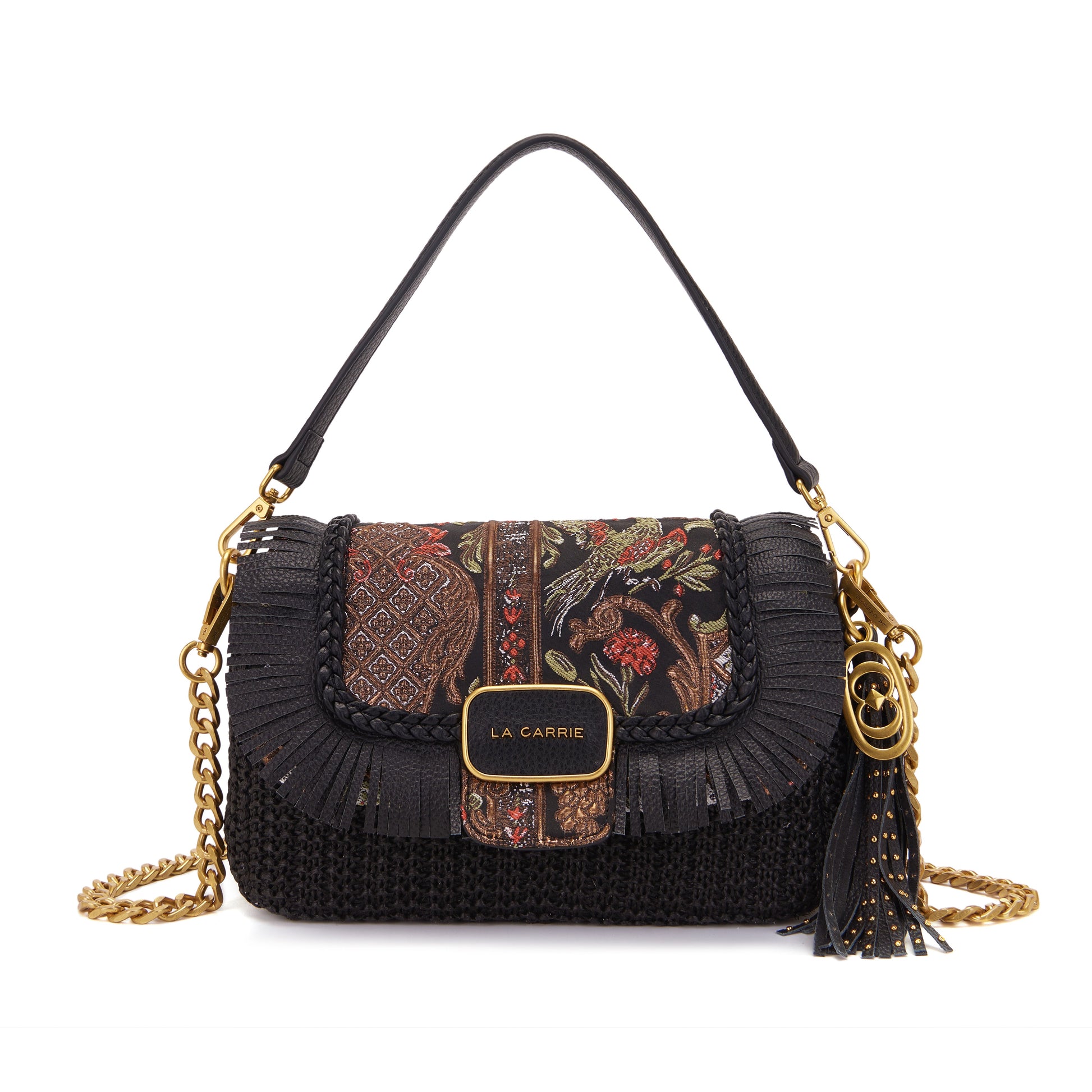 Borsa a spalla Arabesque Black - Immagine 6