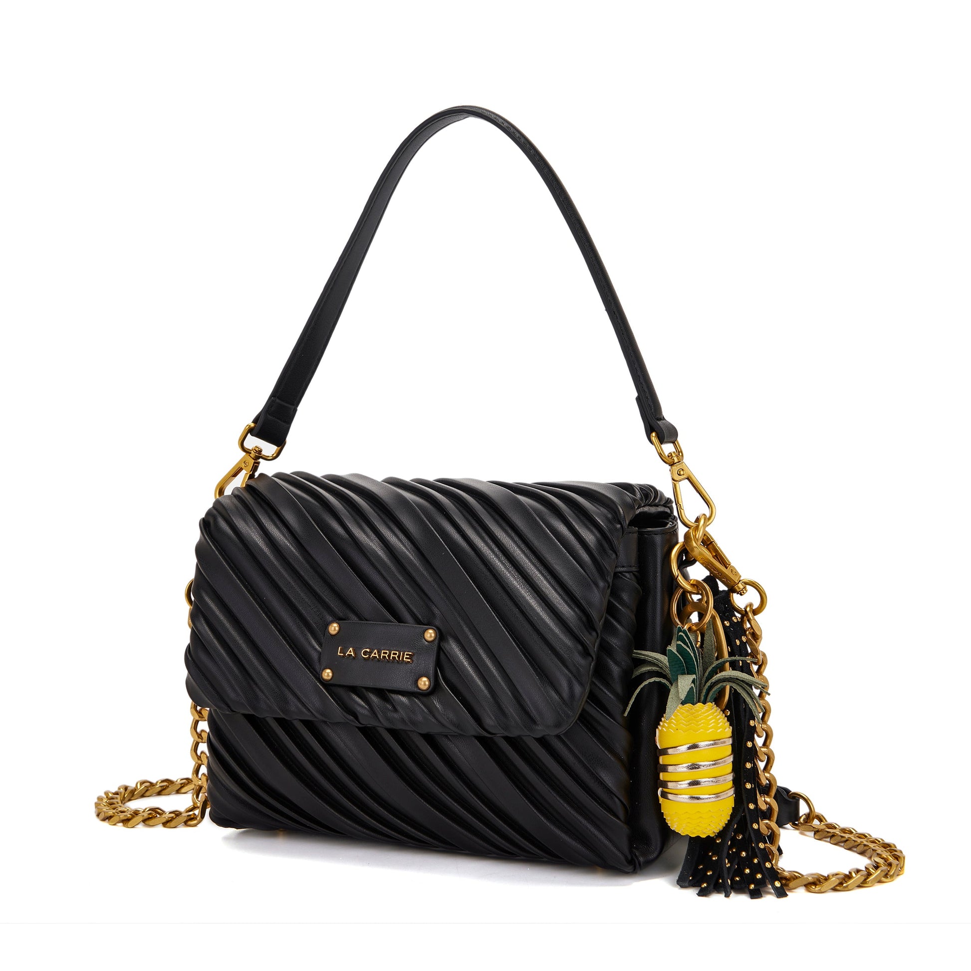 Borsa a spalla Plissè Black - Immagine 2