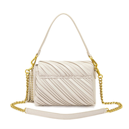 Borsa a spalla Plissè Ivory - Immagine 3