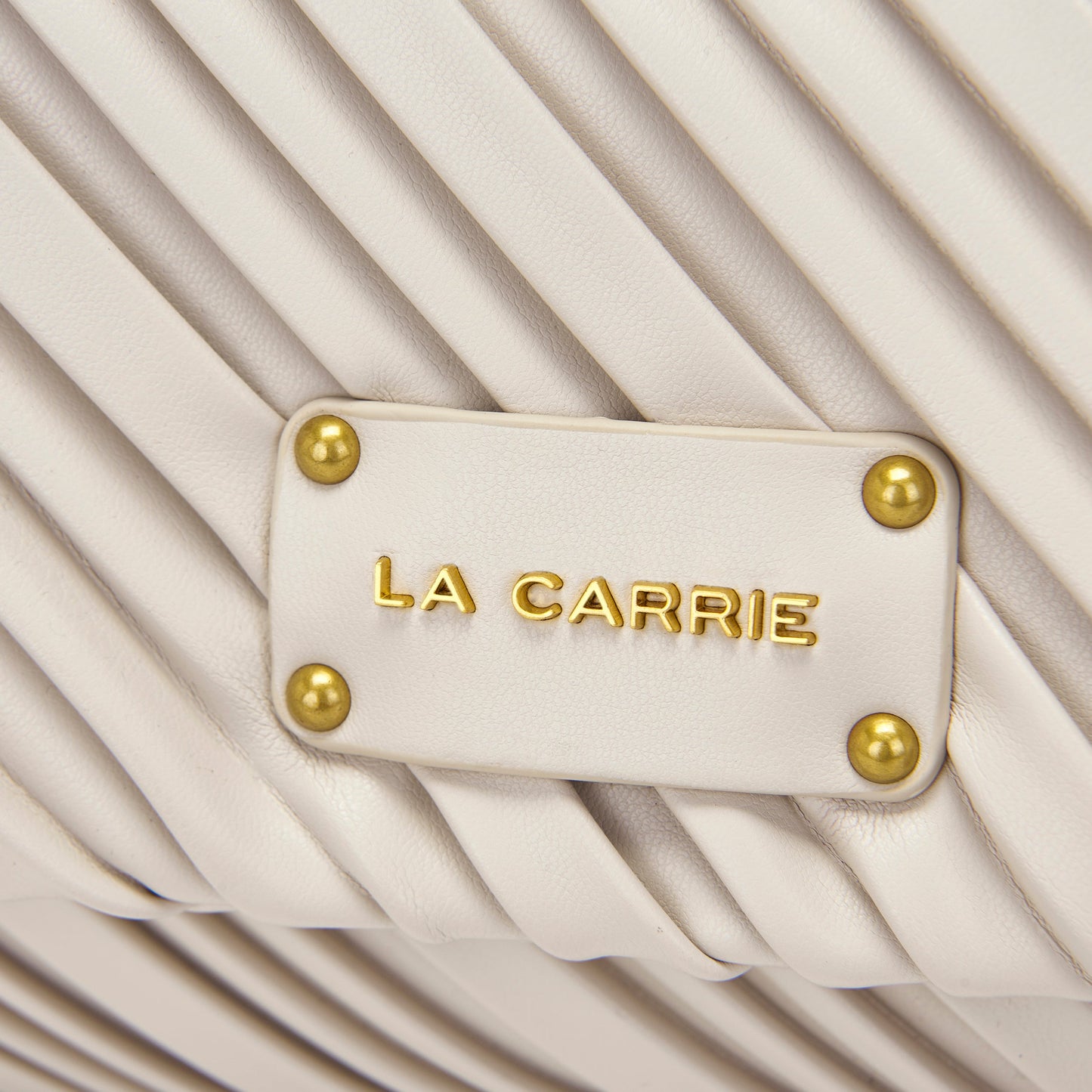 Borsa a spalla Plissè Ivory - Immagine 4