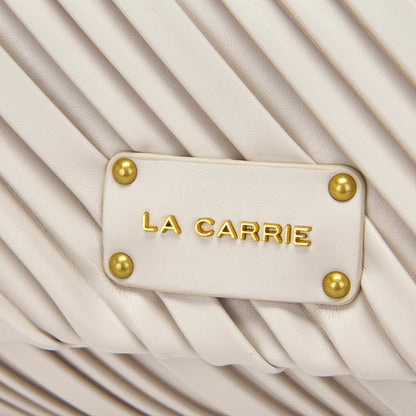 Borsa a spalla Plissè Ivory - Immagine 4