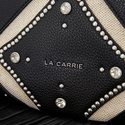 Borsa a spalla Isabel Butterfly Black - Immagine 4