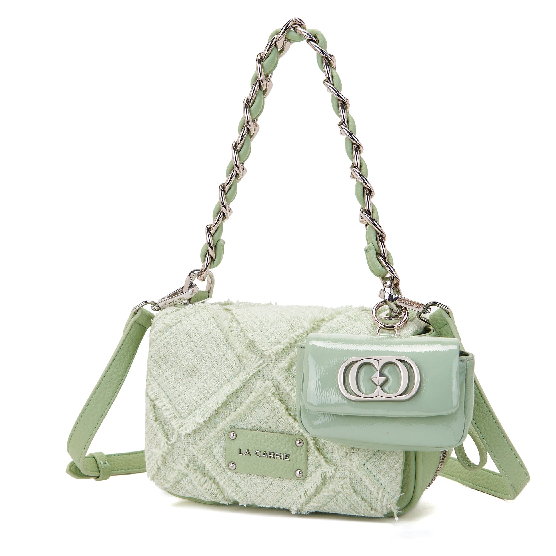 Borsa a spalla Isabel Cross Green - Immagine 2