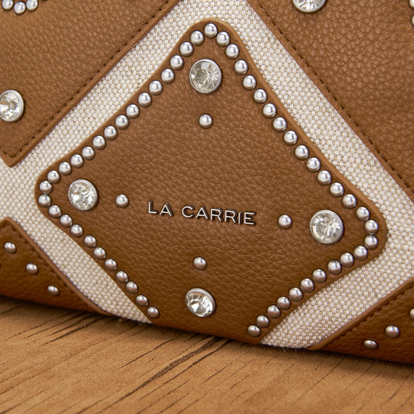 Borsa a spalla Isabel Butterfly Cuoio - Immagine 4