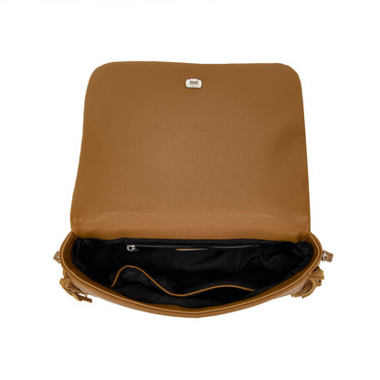 Borsa a spalla Isabel Butterfly Cuoio - Immagine 5
