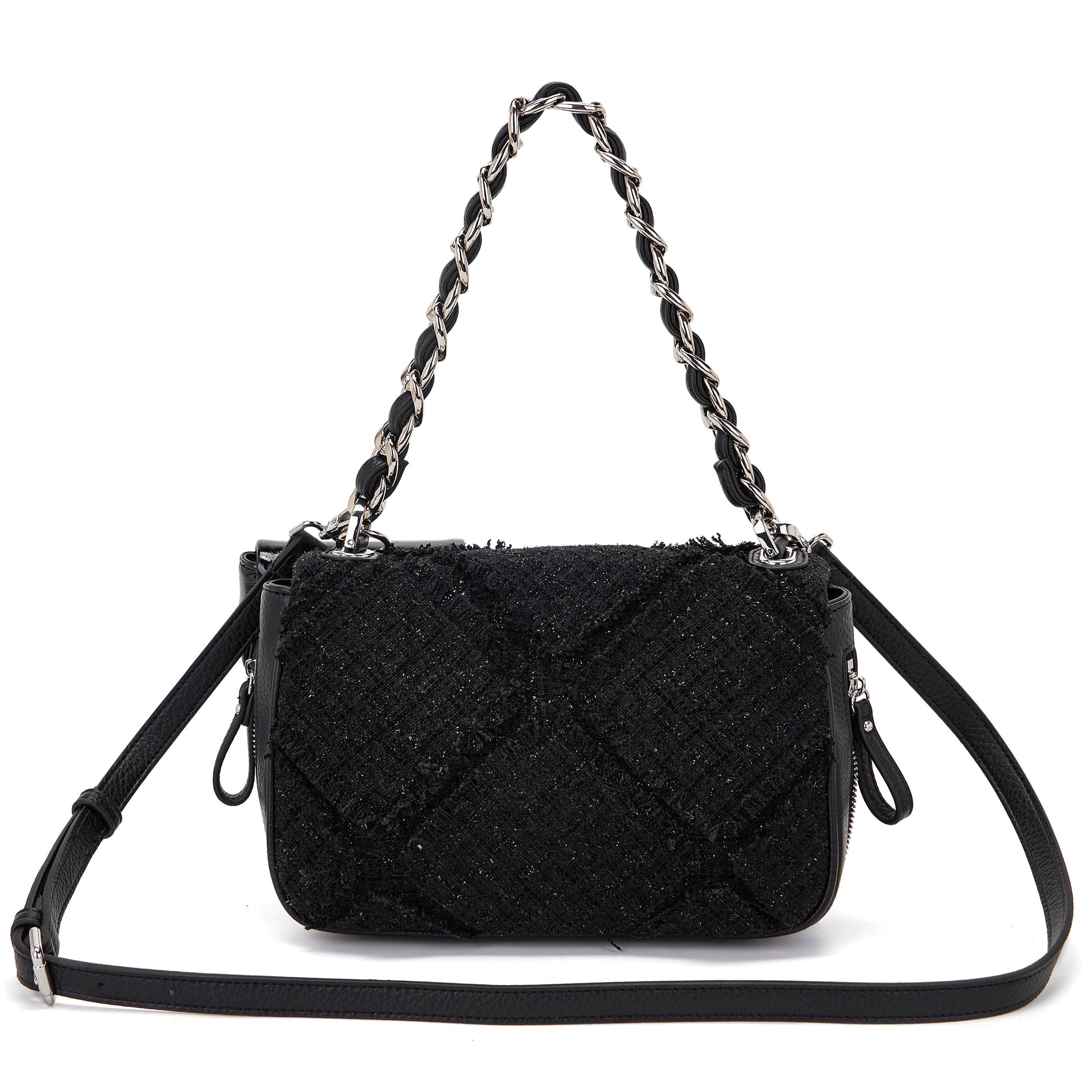Borsa a spalla Isabel Cross Black - Immagine 3