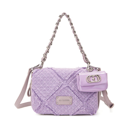 Borsa a spalla Isabel Cross Lavander - Immagine 6