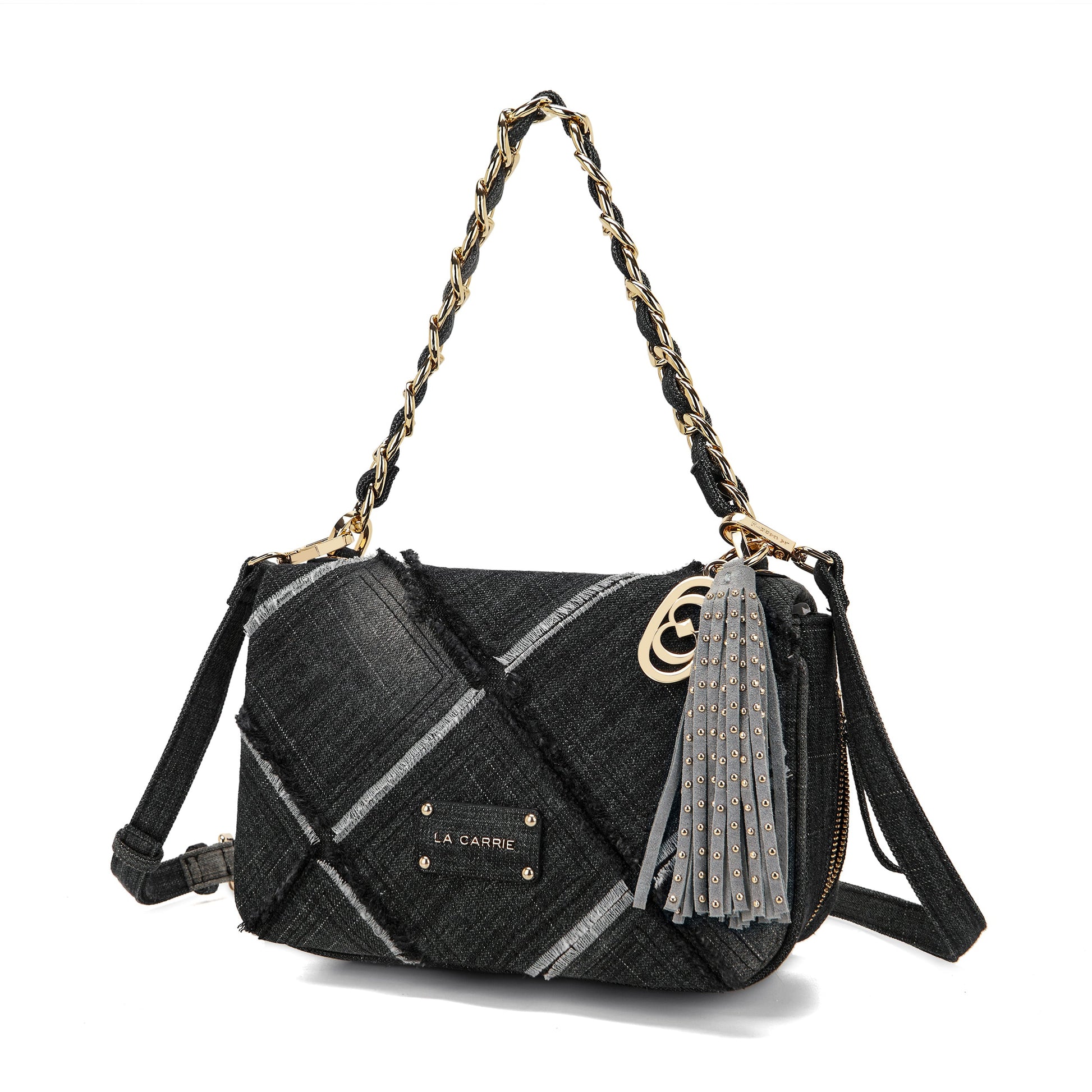 Borsa a spalla Isabel Cross Black - Immagine 2