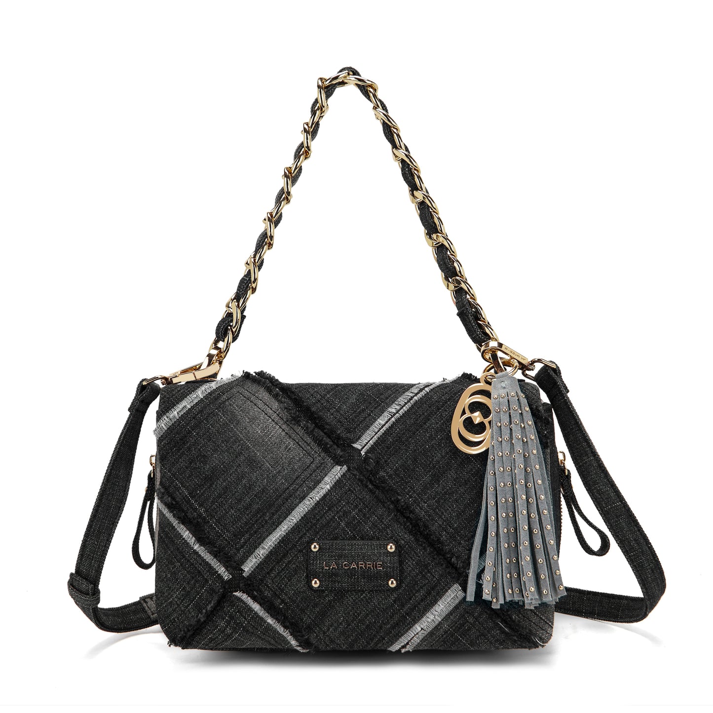 Borsa a spalla Isabel Cross Black - Immagine 6
