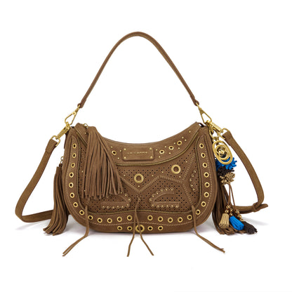 Borsa a spalla Jungle Cuoio - Immagine 6