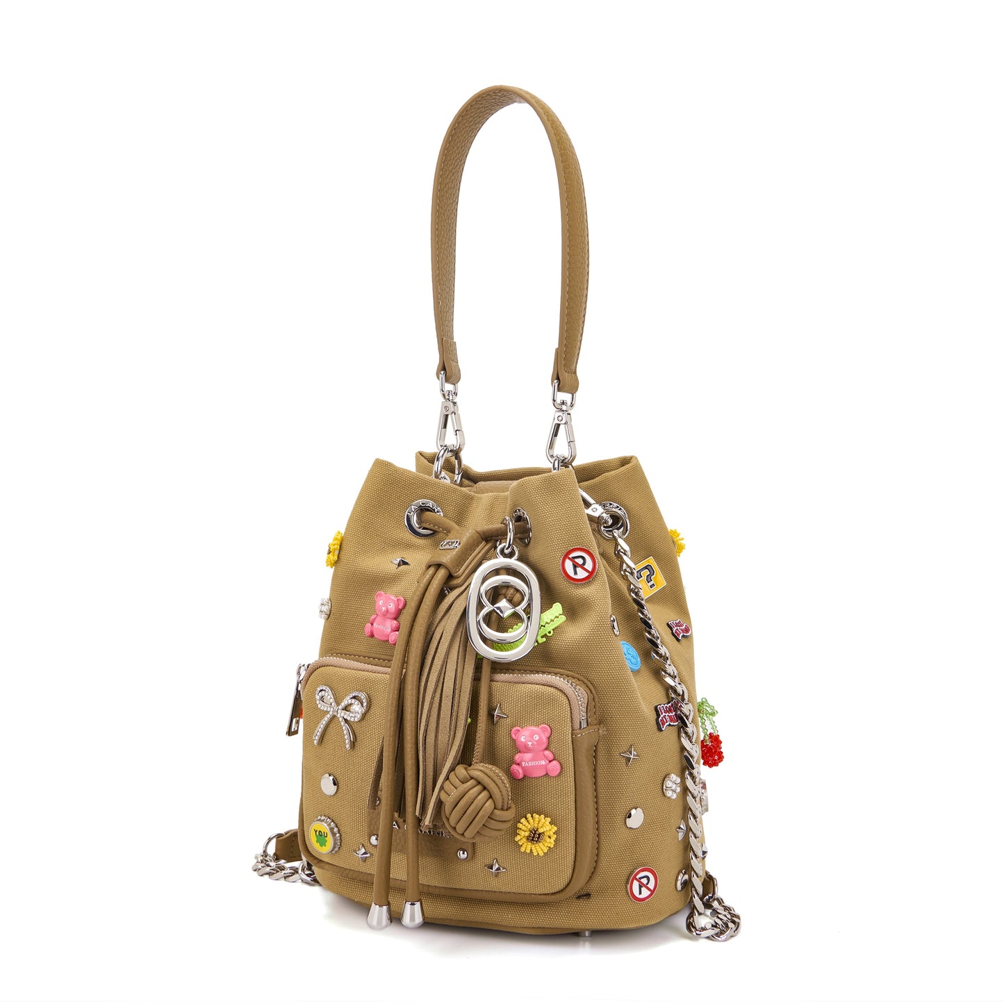 Secchiello Pins Taupe - Immagine 2