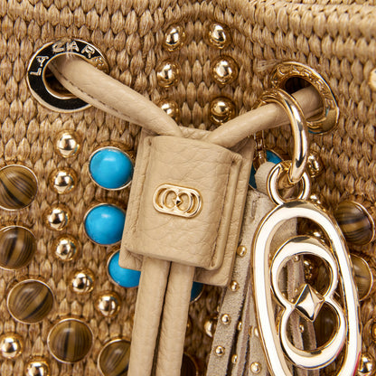 Borsa a spalla Andromeda Natural  - Immagine 4