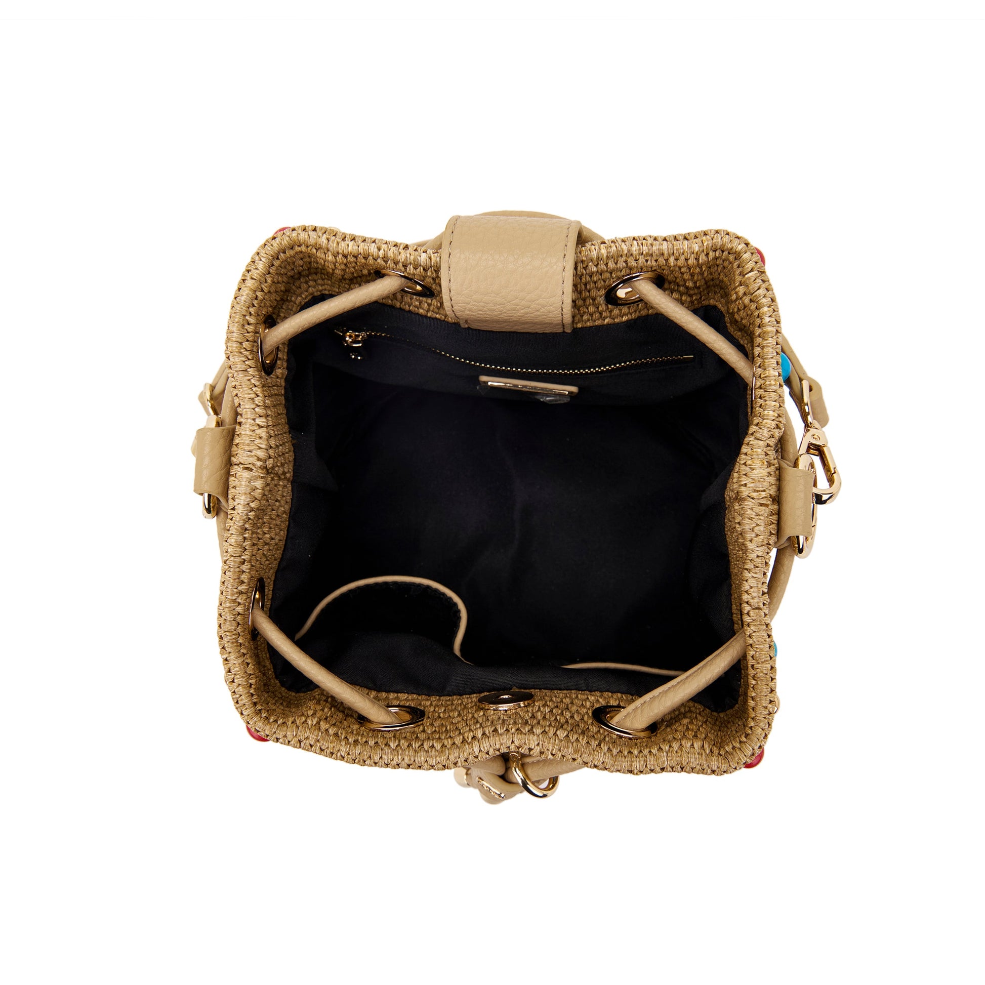 Borsa a spalla Andromeda Natural  - Immagine 5