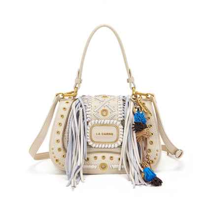 Borsa a mano Jungle Ivory