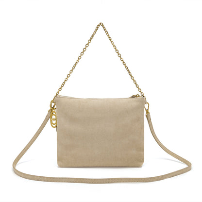 Borsa a spalla Night Edition Beige - Immagine 3