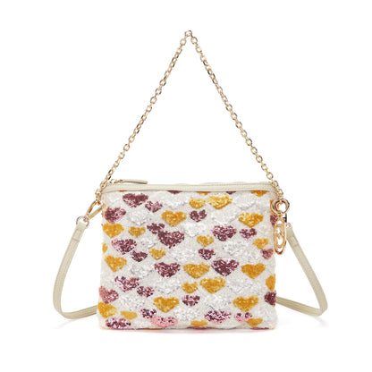Borsa a spalla Night Edition Ivory - Immagine 6