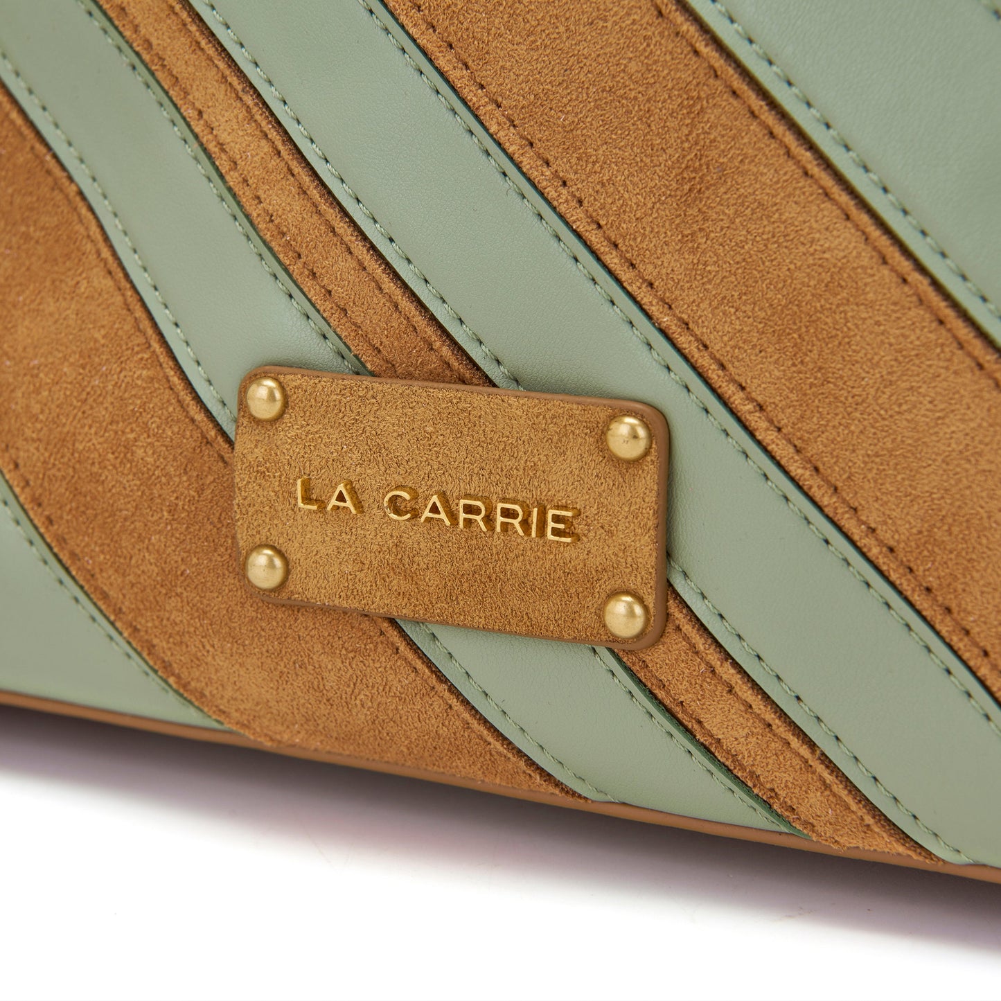 Borsa shopping Stripes Multi Sage - Immagine 4