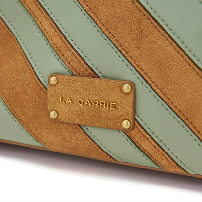 Borsa shopping Stripes Multi Sage - Immagine 4