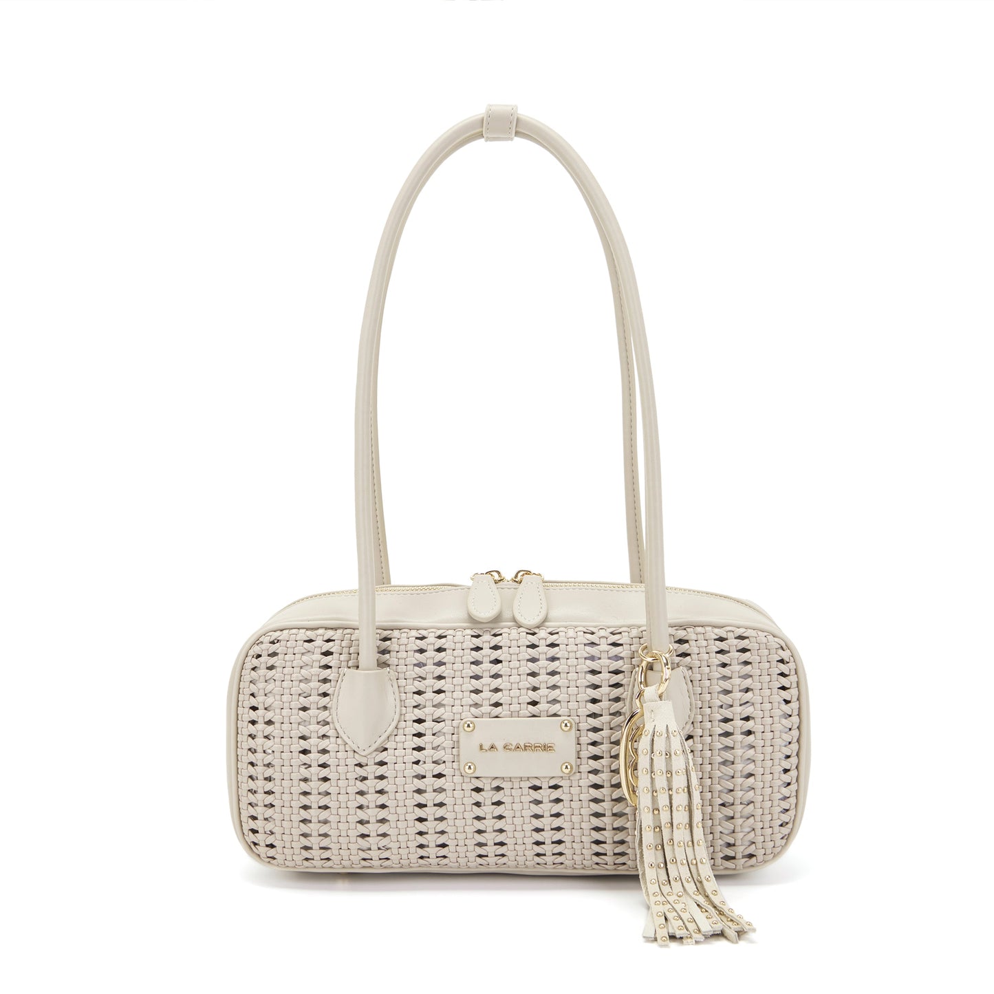 Borsa a mano Woven Ivory
