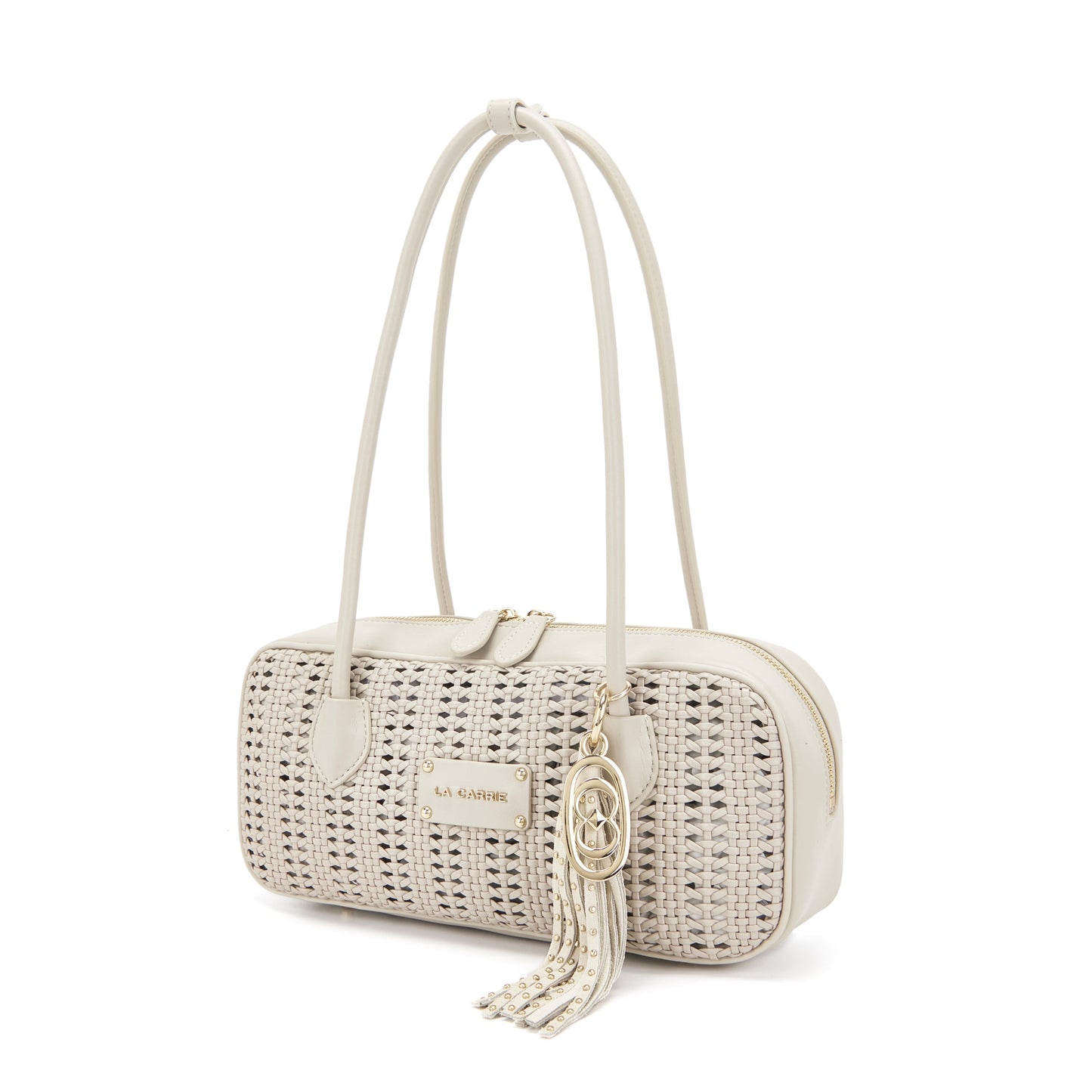 Borsa a mano Woven Ivory - Immagine 2