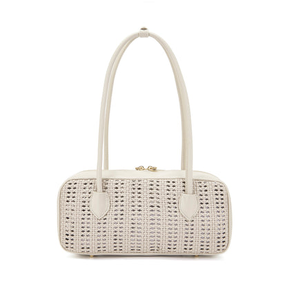 Borsa a mano Woven Ivory - Immagine 3