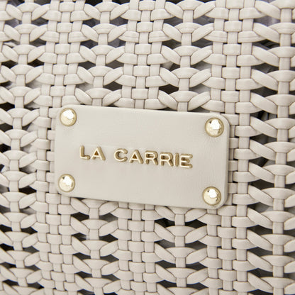 Borsa a mano Woven Ivory - Immagine 4