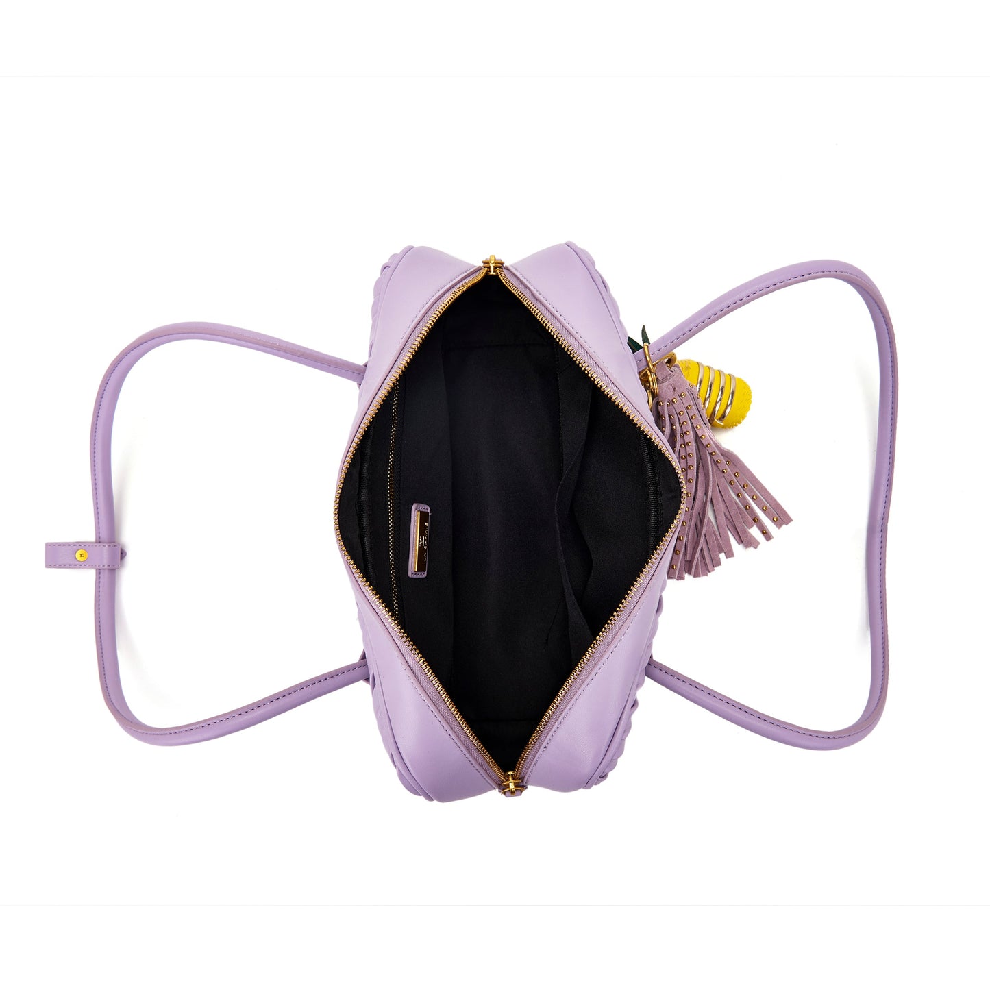 Borsa a mano Plisse' Lavander - Immagine 5