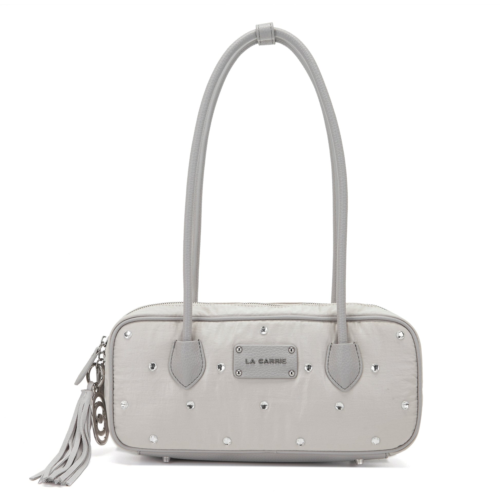 Borsa a mano Wrinkled Grey