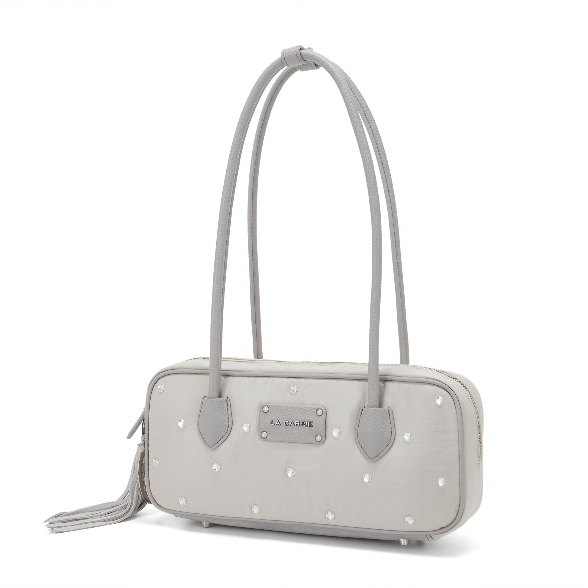Borsa a mano Wrinkled Grey - Immagine 2