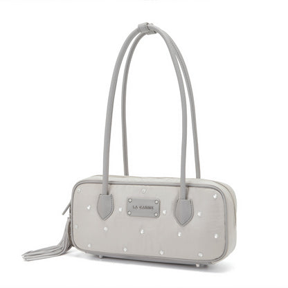 Borsa a mano Wrinkled Grey - Immagine 2