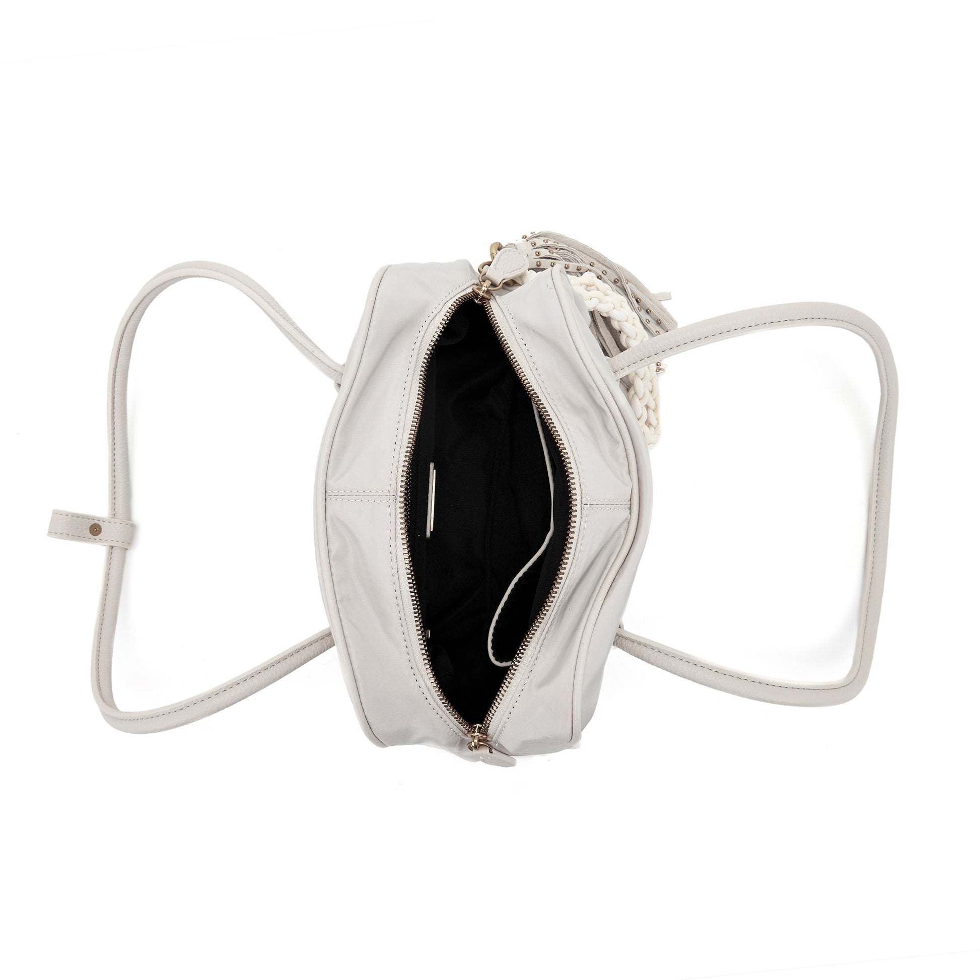 Borsa a mano Wrinkled Grey - Immagine 5