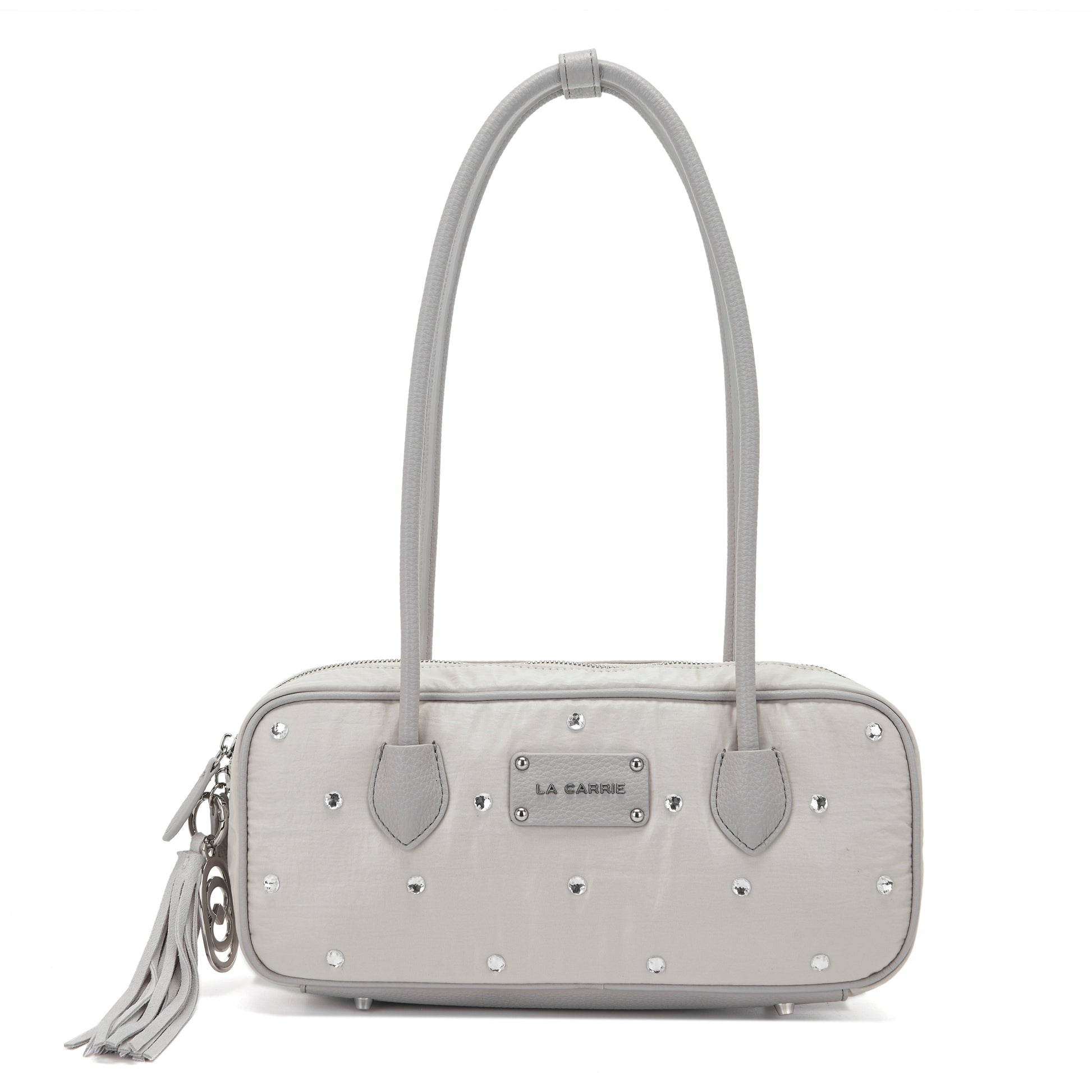 Borsa a mano Wrinkled Grey - Immagine 6