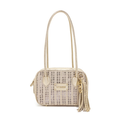 Borsa a mano Woven Gold