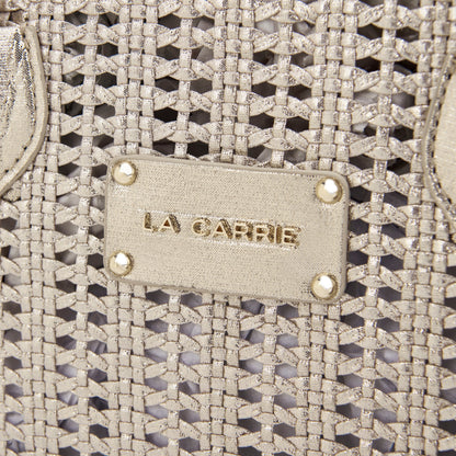 Borsa a mano Woven Gold - Immagine 4