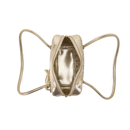 Borsa a mano Woven Gold - Immagine 5