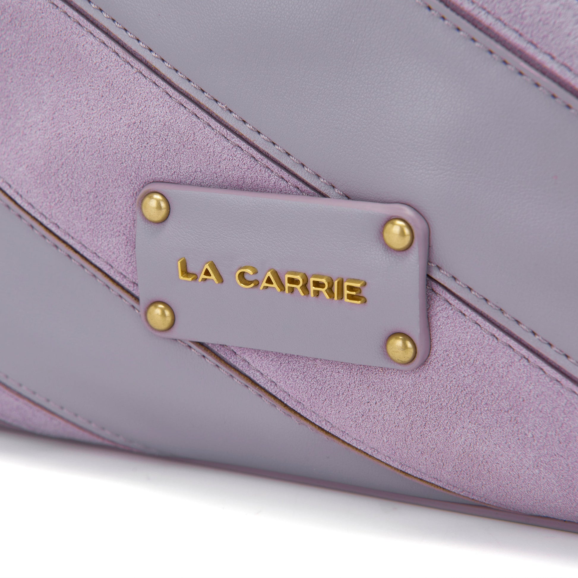 Borsa a spalla Stripes Lavander - Immagine 4