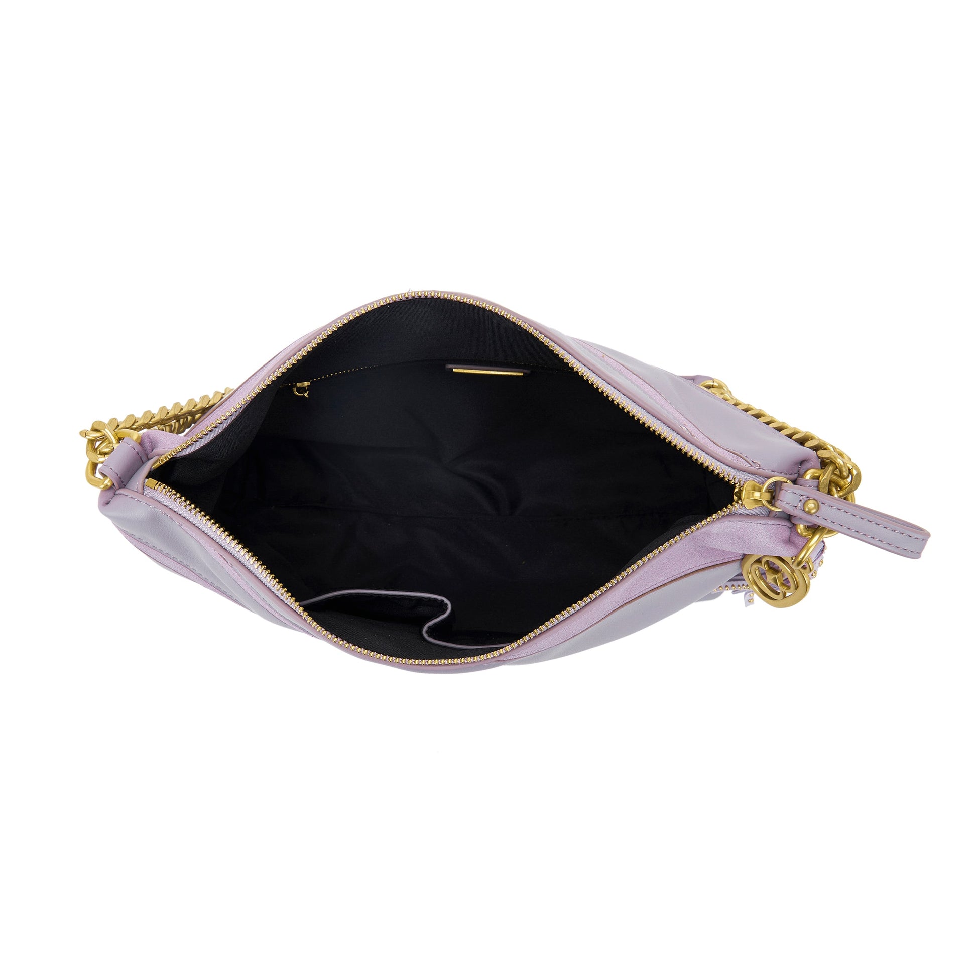 Borsa a spalla Stripes Lavander - Immagine 5