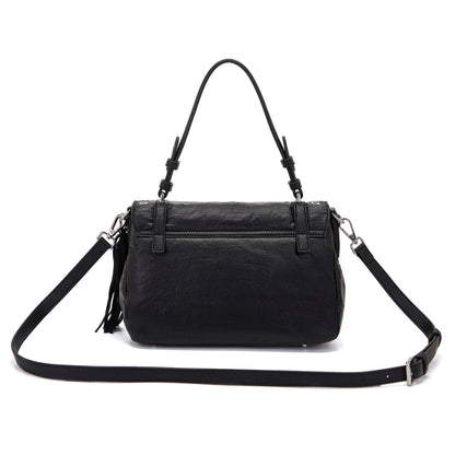 Borsa shopping Atena Wrinkled Black - Immagine 3