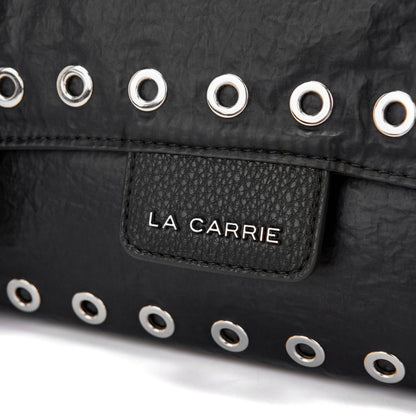 Borsa shopping Atena Wrinkled Black - Immagine 4
