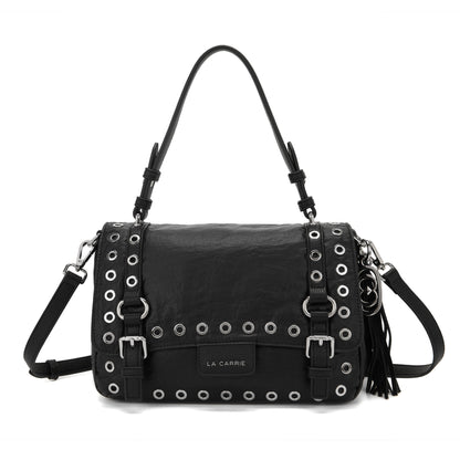 Borsa shopping Atena Wrinkled Black - Immagine 6