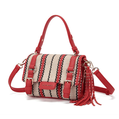 Borsa shopping Atena Bicolor Red - Immagine 2