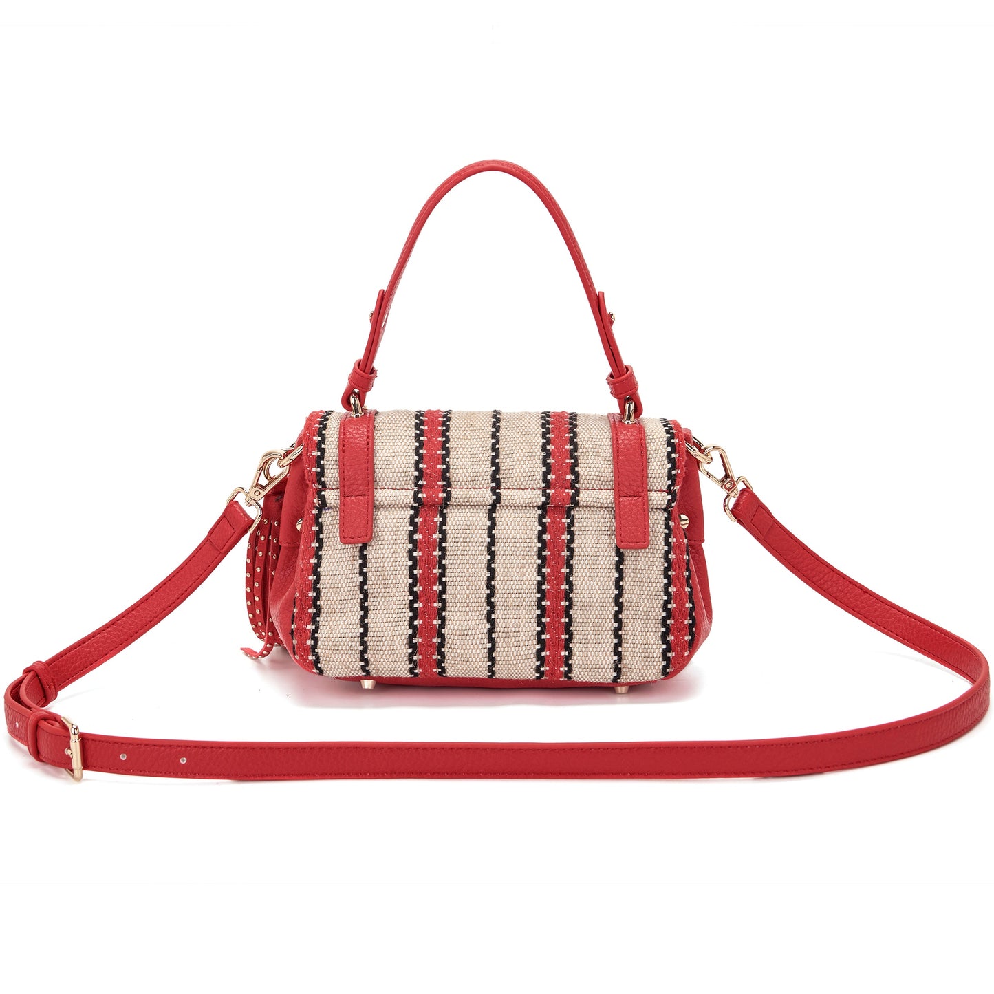 Borsa shopping Atena Bicolor Red - Immagine 3