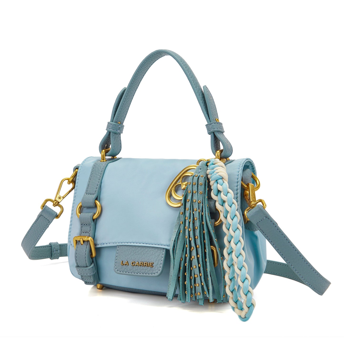 Borsa shopping small  Atena Dark Wave Sky - Immagine 2