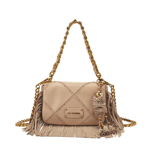 Borsa a spalla Isabel Nude